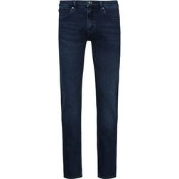 HUGO BOSS Skinny-fit jeans in used-effect Blue