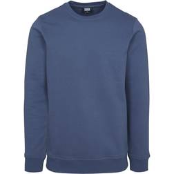 Urban Classics Basic Terry Crewneck Sweatshirt - Vintageblue