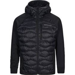 Peak Performance Helium Hybrid Hoodie Jacket - Black