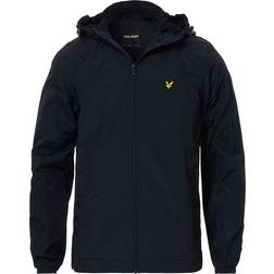 Lyle & Scott Zip Through Hooded Jacket - Dark Navy