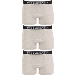 Polo Ralph Lauren Classic Boxer Trunks 3-pack - Andover Heather Grey