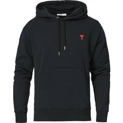 Ami Paris Ami De Coeur Small Hoodie Unisex - Black