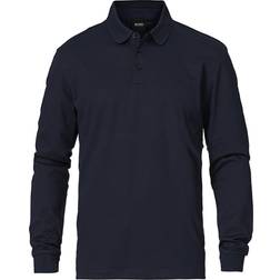 HUGO BOSS Pado Embroidery Logo Polo Shirt - Dark Blue