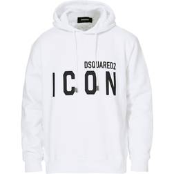 DSquared2 Icon Hoodie - White