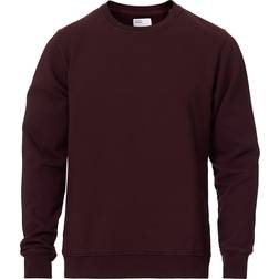 Colorful Standard Classic Organic Crew Neck Sweatshirt - Oxblood Red