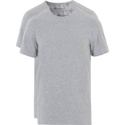 Bread & Boxers Crew-neck 2-pack Male Ropa Camiseta de manga corta gris