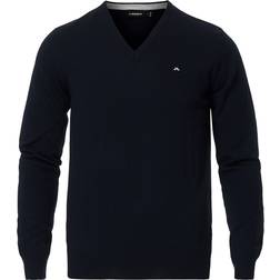 J.Lindeberg Lymann True Merino Sweater - Blue/Navy