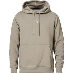 Calvin Klein New Iconic Essential Hoodie - Elephant Skin