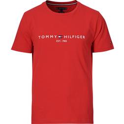 Tommy Hilfiger Organic Cotton Logo T-shirt - Primary Red