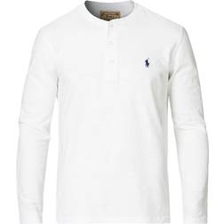 Polo Ralph Lauren Henley Long Sleeve T-shirt - White