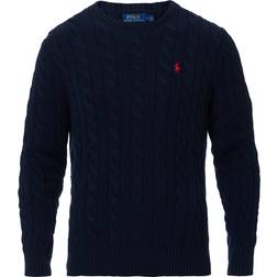 Polo Ralph Lauren Cable-Knit Cotton Sweater - Hunter Navy