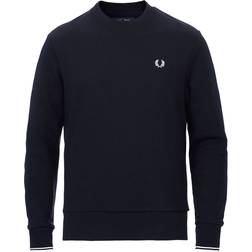 Fred Perry Crew Neck Sweatshirt - Navy