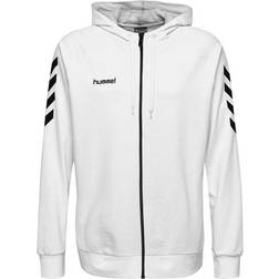 Hummel Sudadera con capucha para niños Zip Cotton - Blanc