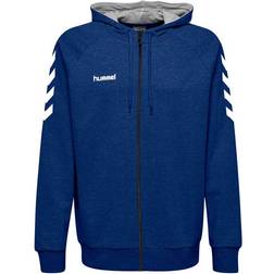 Hummel Go Kids Cotton Zip Hoodie - True Blue (204231-7045)