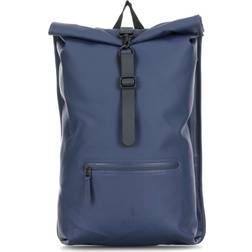 Rains Rolltop Backpack - Blue