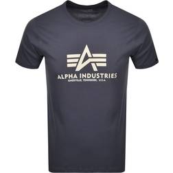 Alpha Industries Basic Logo T-Shirt - Grey