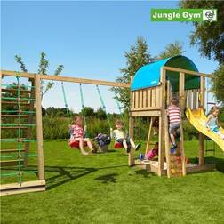Jungle Gym Play Tower Complete Villa Incl Climb Module X'tra 120kg Sand & Slide