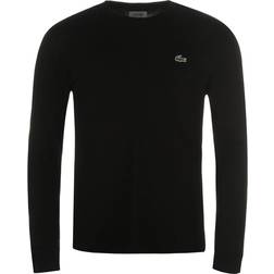 Lacoste Long Sleeved T Shirt - Black