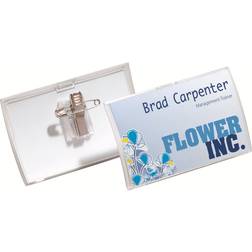 Durable Combi Clip Name Badge