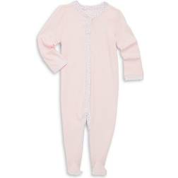 Ralph Lauren Floral Trim Footed Coverall - Delicate Pink (298092)