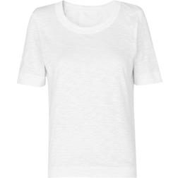 Whistles Rosa Double Trim T-shirt - White