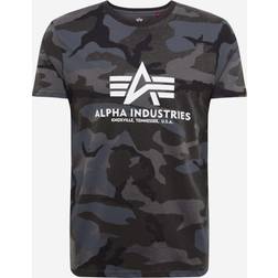 Alpha Industries Basic T Camo T-shirt - Camo/Graphite/Black