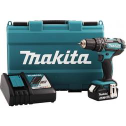 Makita 2 rapporti-Trapano avvitatore a percussione a batteria incl. batteria ricaricabile, incl. valigia