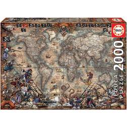 Educa Pirates Map 2000 Bitar