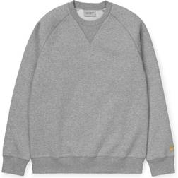 Carhartt Chase Sweatshirt - Grey Heather/Gold