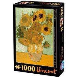 Dtoys Van Gogh Sunflowers 1000 Pieces