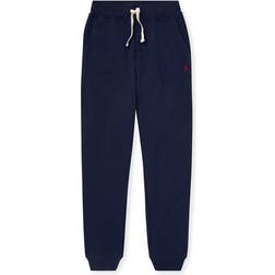 Polo Ralph Lauren Boy's Cuffed Fleece Jogging Bottoms - Navy