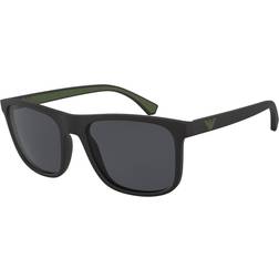 Emporio Armani Homme Sunglass EA4129 - Couleur de Lentille Gris