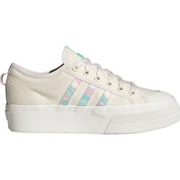 Adidas Nizza Platform Hi - Femme Chaussures - Beige