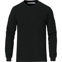 Calvin Klein Organic Cotton Long Sleeve T-shirt - Black