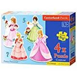 Castorland Pretty Princesses 7 Pieces