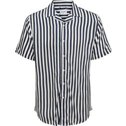 Only & Sons Wayne Overhemd Donkerblauw/Wit