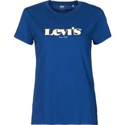 Levi's The Perfect Tee T-shirt Mujer Azul Blue