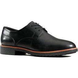 Clarks Griffin Lane - Black Leather