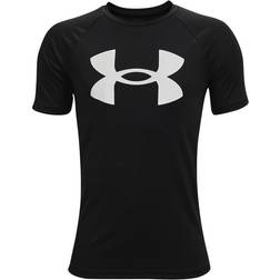 Under Armour Maglia a Maniche Corte Big Logo Nero