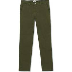 NN07 Marco 1400 Slim Cotton Chino - Army