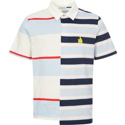 Lanvin Rugby Patchwork Polo Shirt - Multicolor