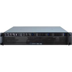 Inter-Tech IPC 2U-2404S Supporto Nero