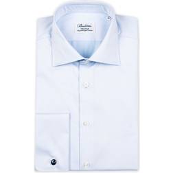 Stenströms Fitted Body with French Cuffs Shirt - Blue