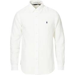 Polo Ralph Lauren Custom Fit Linen Shirt - White