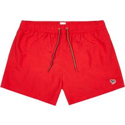 Paul Smith Zebra Logo Swim Shorts - Red