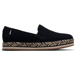 Toms Palma Esp Ss Slip-On Suede - Black