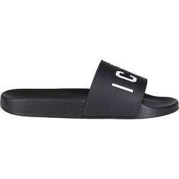 DSquared2 Rubber Sandal with Icon Print