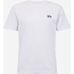 Alpha Industries Basic Small Logo T-Shirt - Blanc