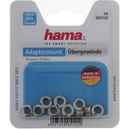 Hama Adapter Mount 1/4"-3/8" Pack of 10