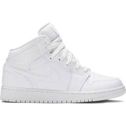 NIKE Air Jordan 1 Mid GS - White